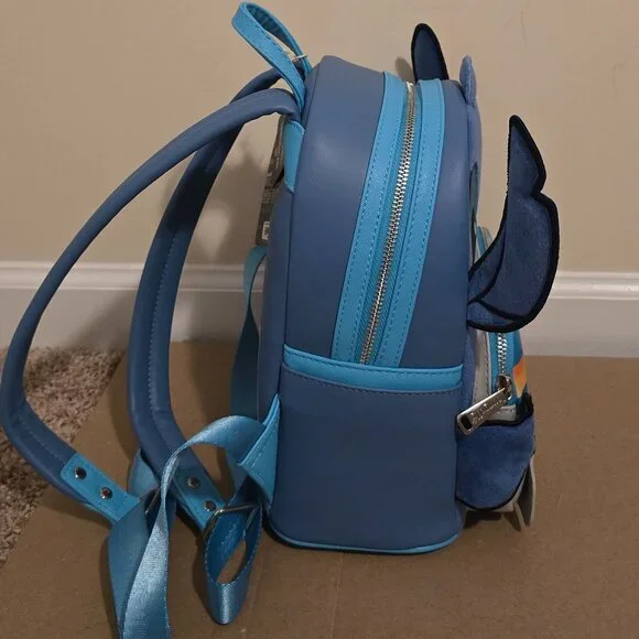 Loungefly Disney Stitch with camera mini backpack